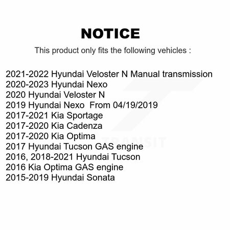 Kugel Front Wheel Bearing Hub Assembly For Hyundai Sonata Kia Tucson Optima Sportage Cadenza N 70-513374